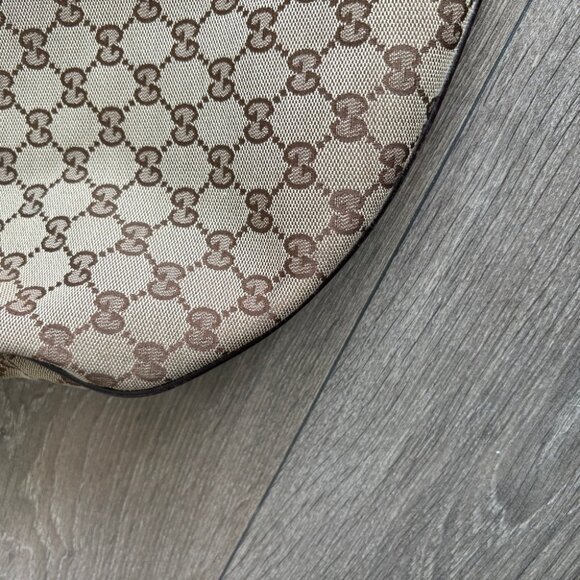 Gucci GG Canvas Wave Large Hobo Bag - Picture 7 of 13